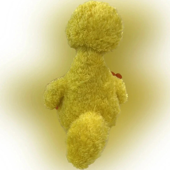 Sesame Street Big Bird Plush Piggy Bank and Frame 2000 Vintage RARE HTF Applause - Picture 3 of 7